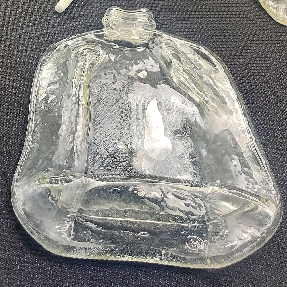 Slumped bottle charcuterie board